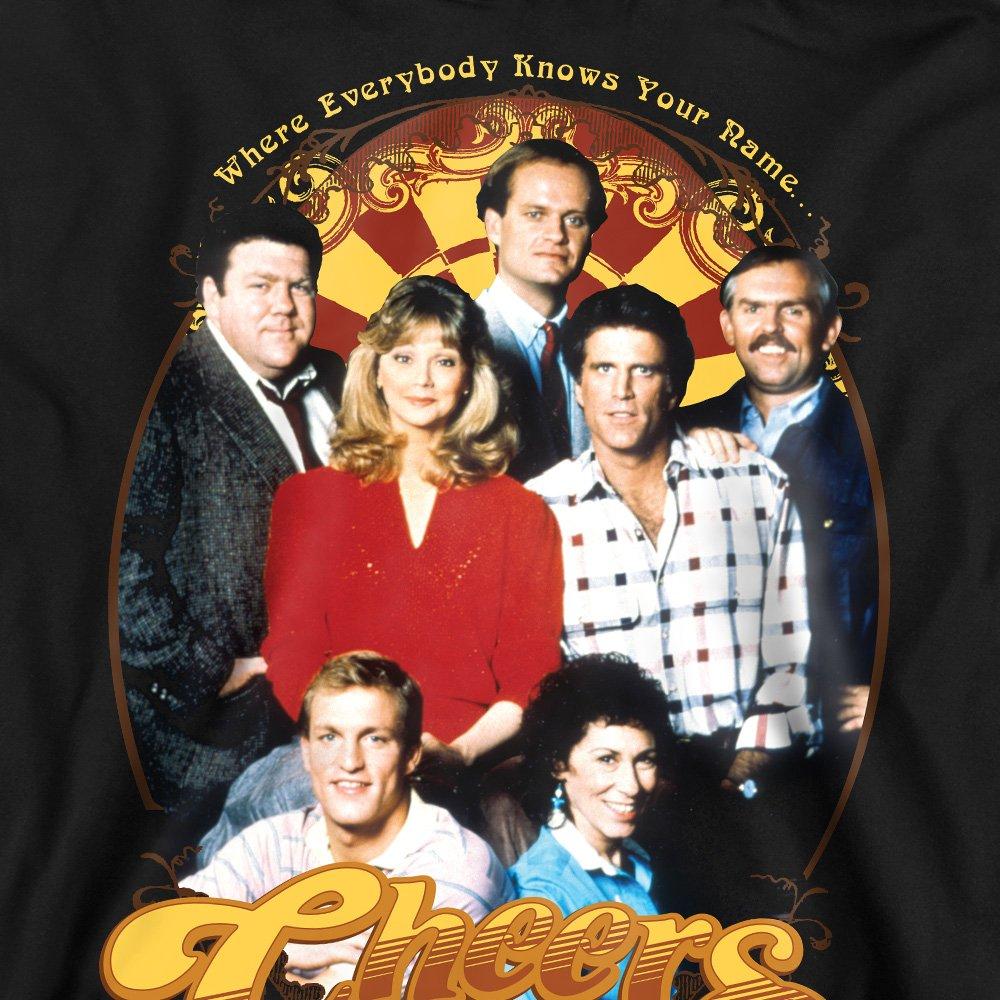 Black - Other - Cheers Group Shot Crew Sweatshirt Black - 2