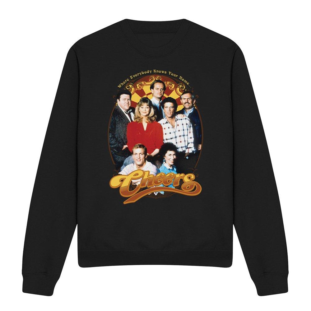 Black - Other - Cheers Group Shot Crew Sweatshirt Black - 4