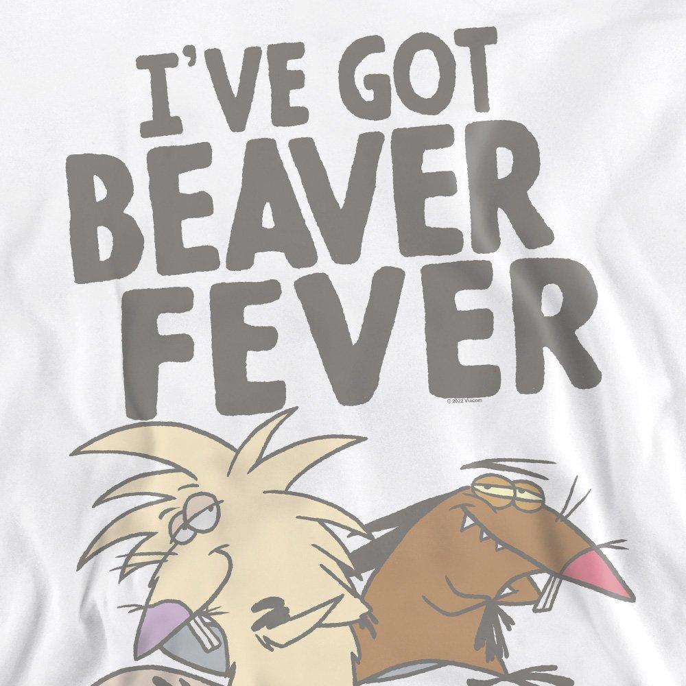 White - Other - Angry Beavers Beaver Fever Crew Sweatshirt White - 2