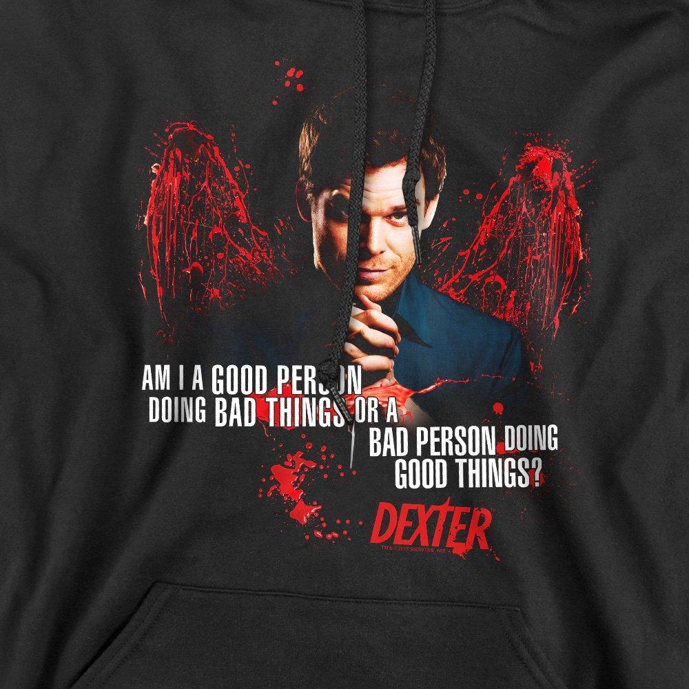 Black - Other - Dexter Good Bad Hoddie Black - 2