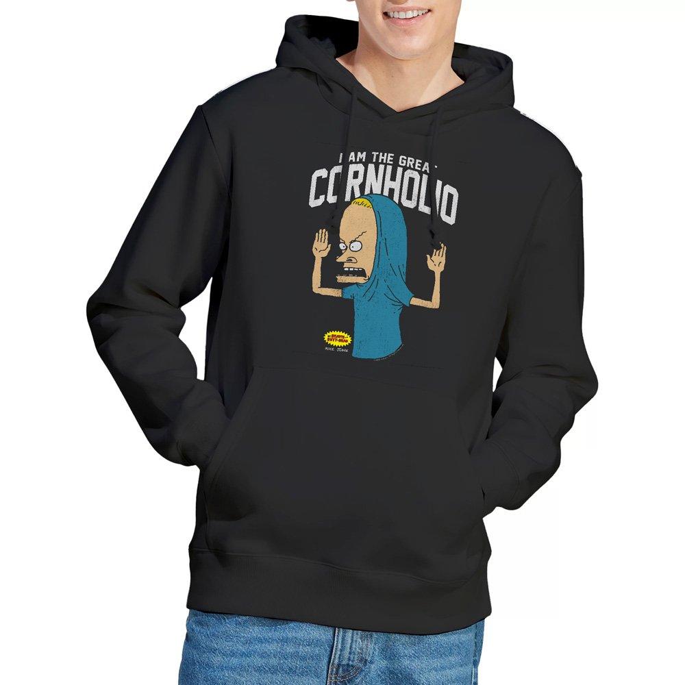 Black - Other - Beavis And Butthead Cornholio Hoddie Black - 1