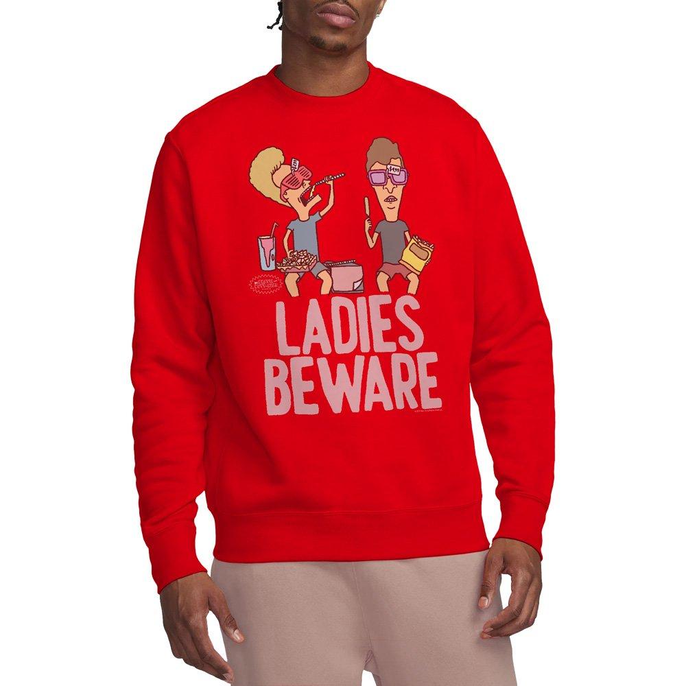 Red - Other - MTV Ladies Beware Unisex Crew Sweatshirt Red - 1