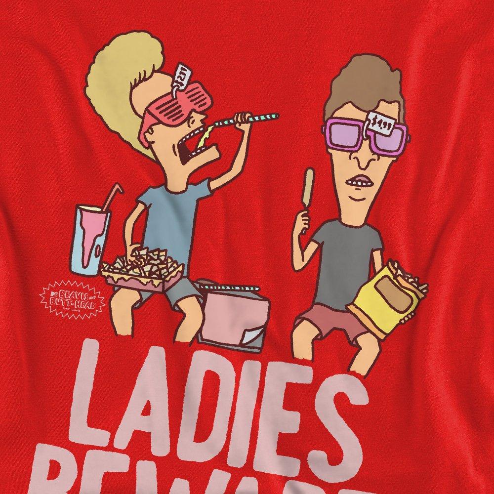 Red - Other - MTV Ladies Beware Unisex Crew Sweatshirt Red - 2