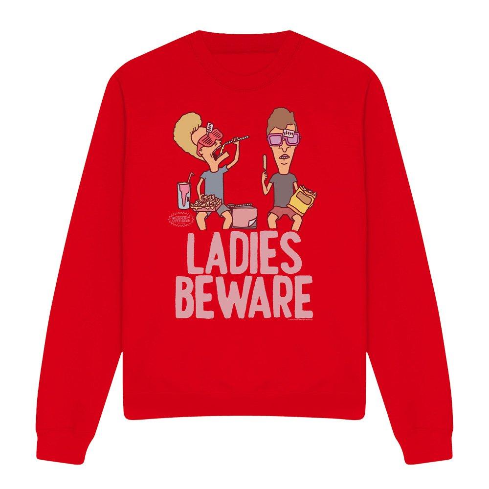 Red - Other - MTV Ladies Beware Unisex Crew Sweatshirt Red - 4