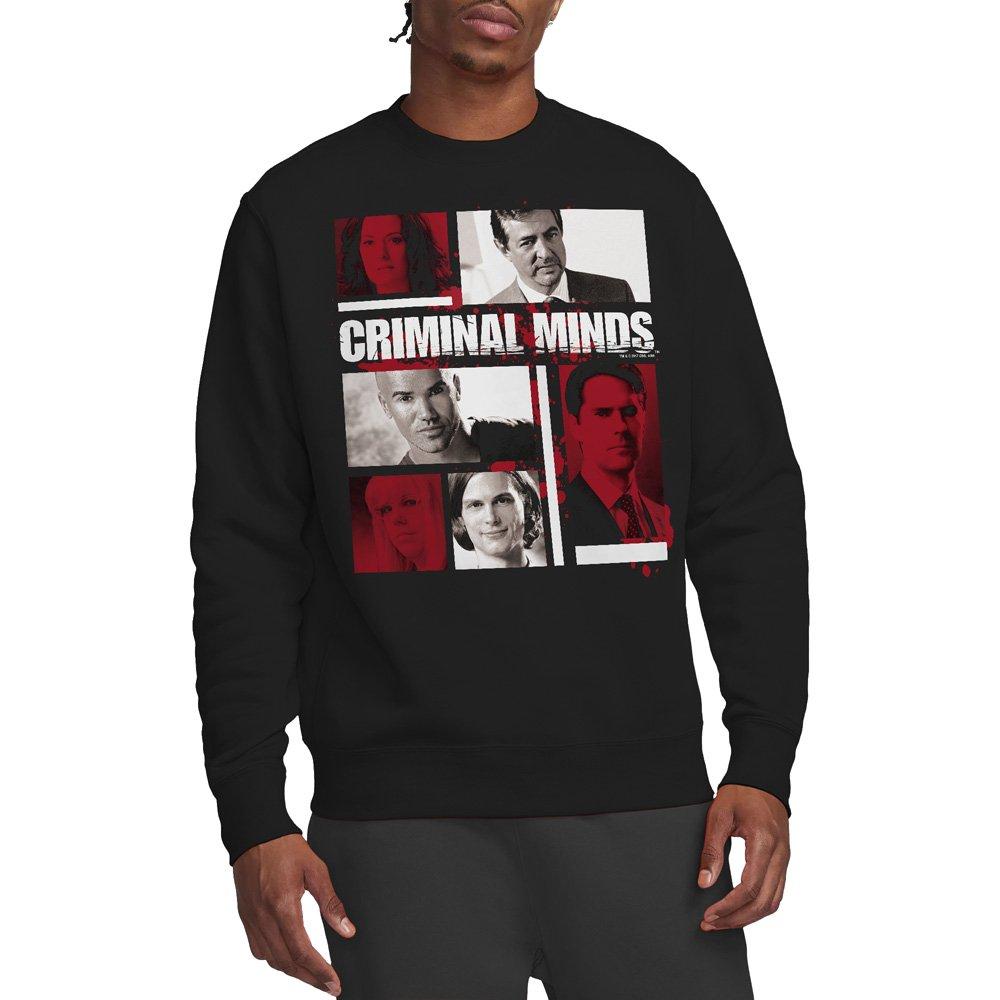 Black - Other - Criminal Minds Character Boxes Crew Sweatshirt Bl - 1