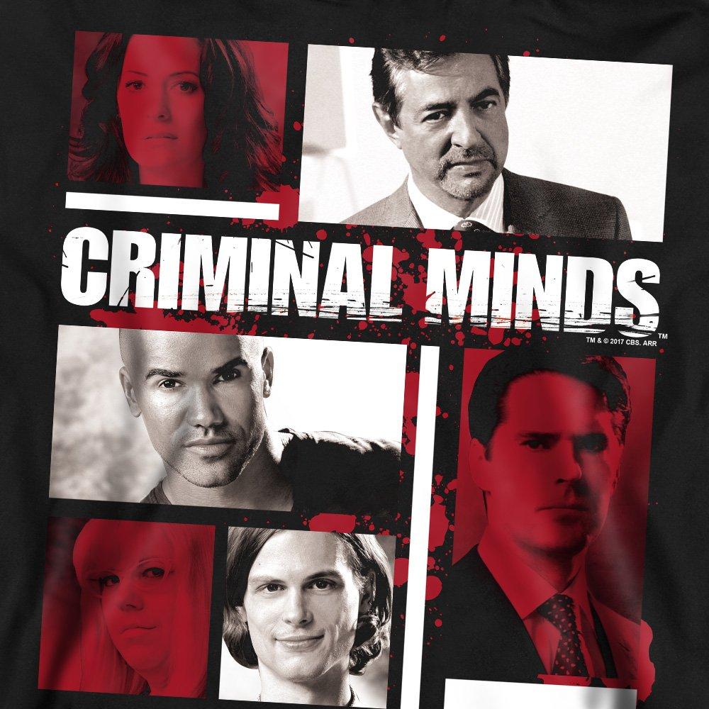 Black - Other - Criminal Minds Character Boxes Crew Sweatshirt Bl - 2