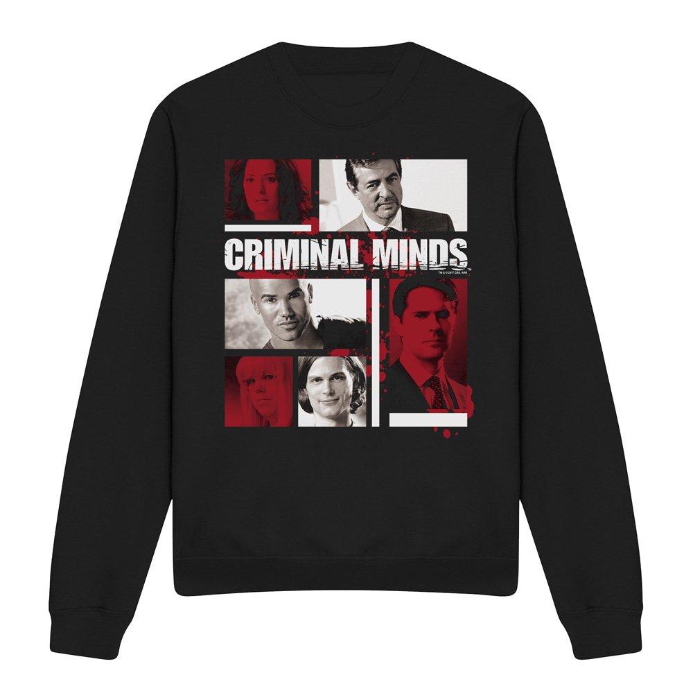 Black - Other - Criminal Minds Character Boxes Crew Sweatshirt Bl - 4