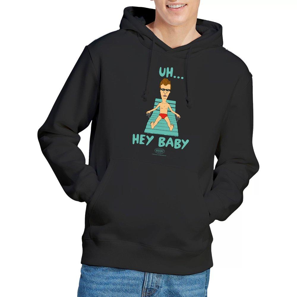 Black - Other - Beavis And Butthead Uh Hey Baby Hoddie Black - 1