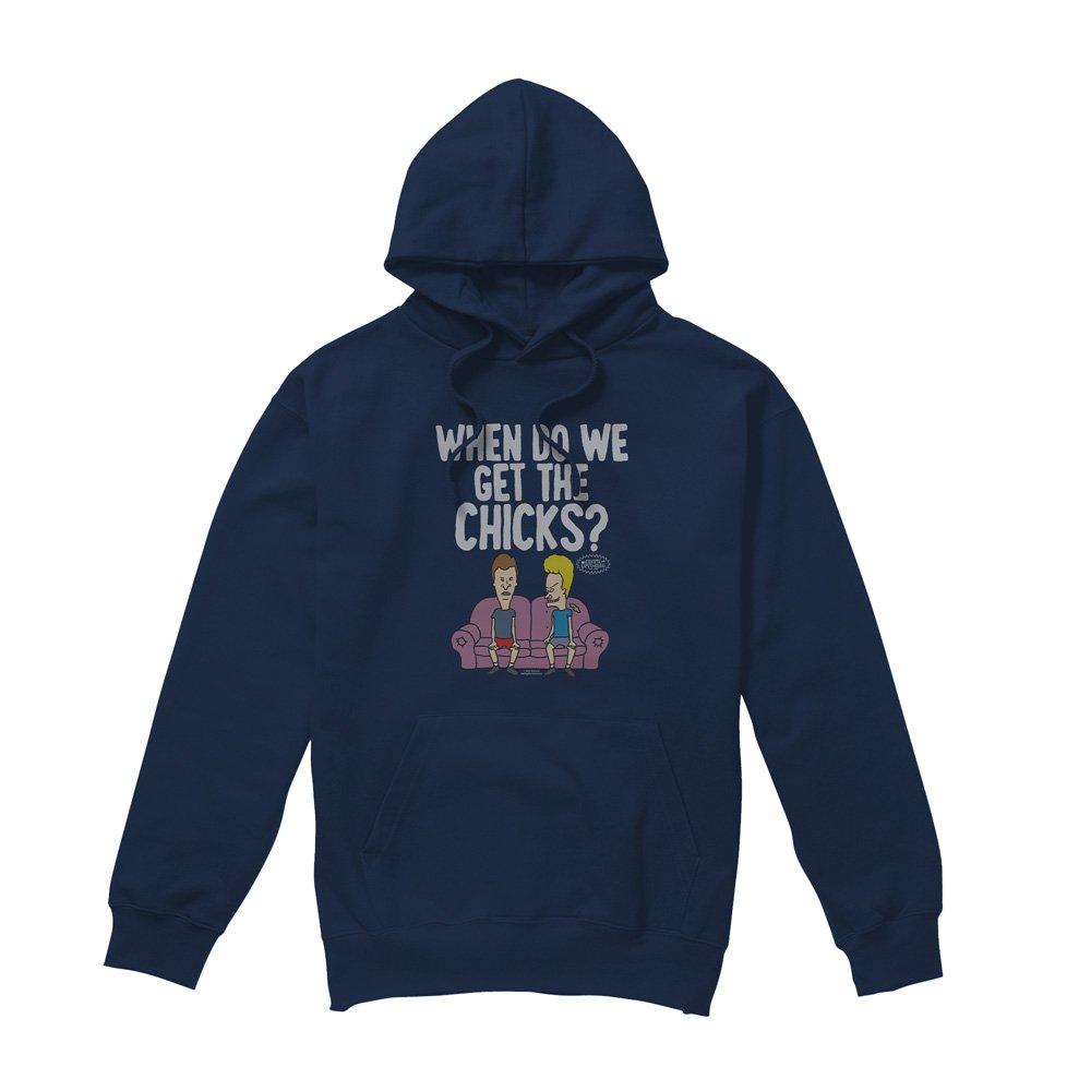 Navy - Other - MTV When Do We Get The Chicks? Unisex Hoodie Navy - 4