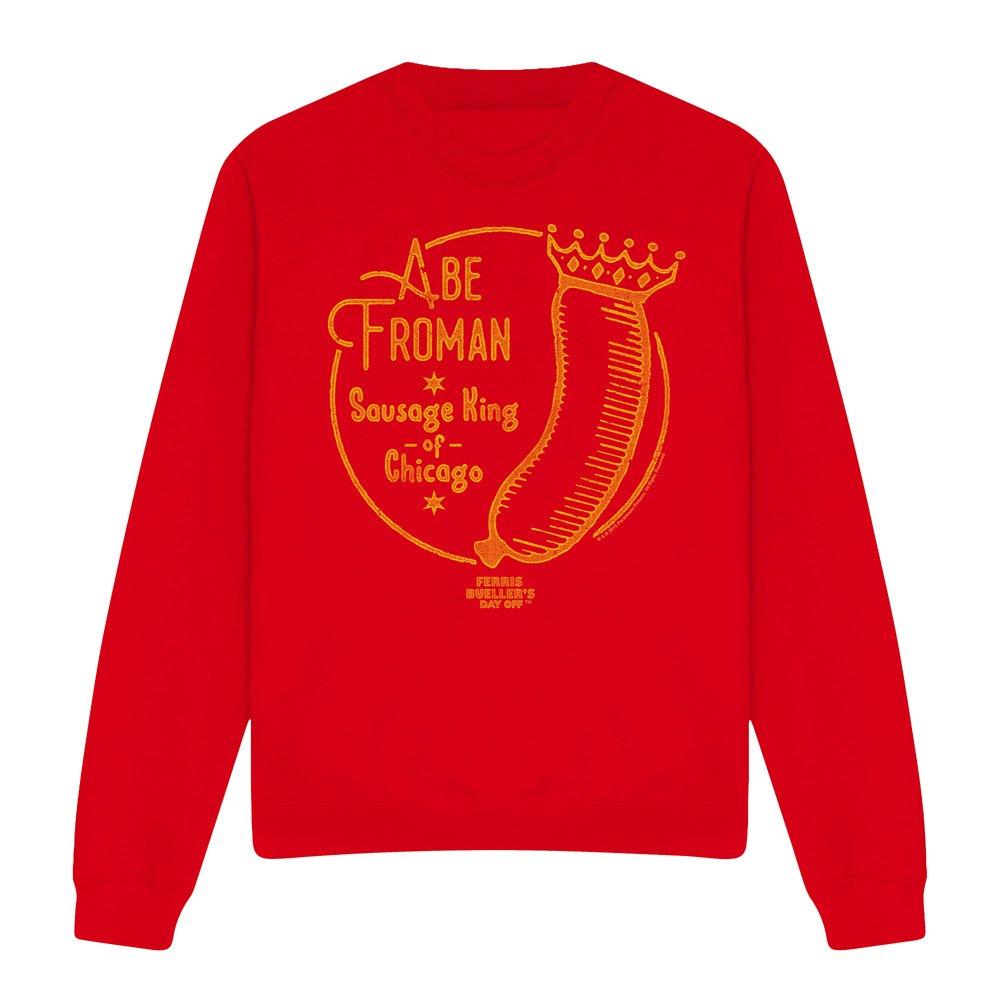 Red - Other - Ferris Bueller Abe Froman Crew Sweatshirt Red - 4