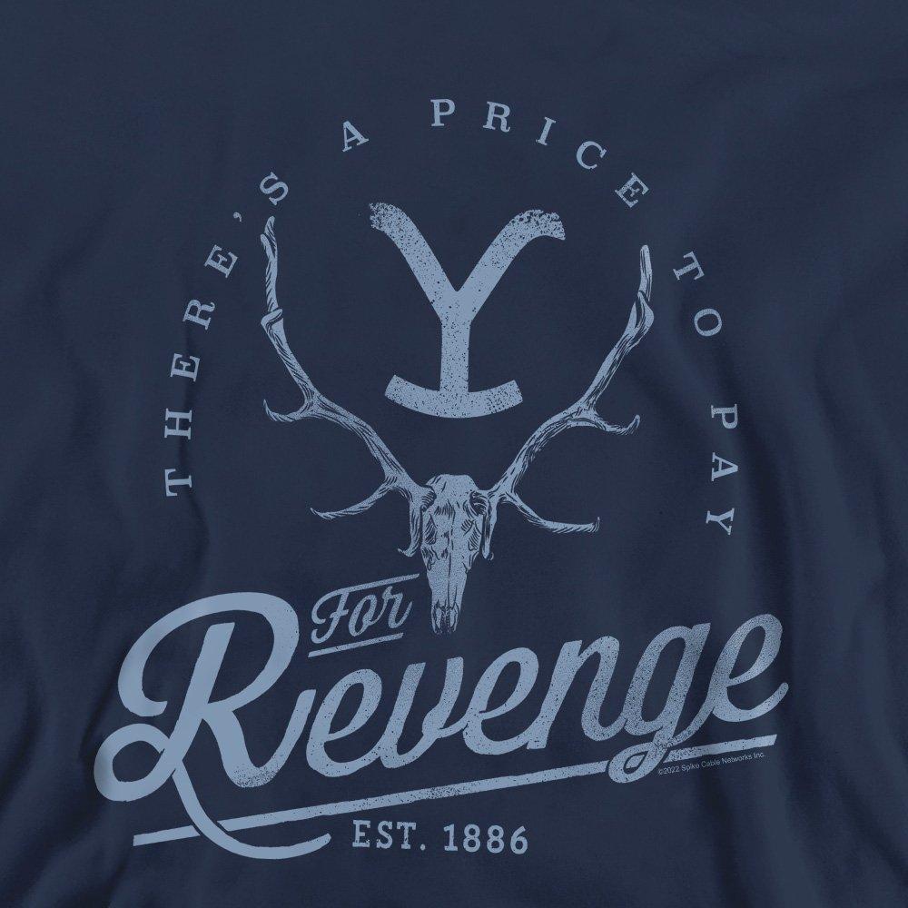Navy - Other - Yellowstone Revenge Skull-Crew Sweatshirt Navy - 2