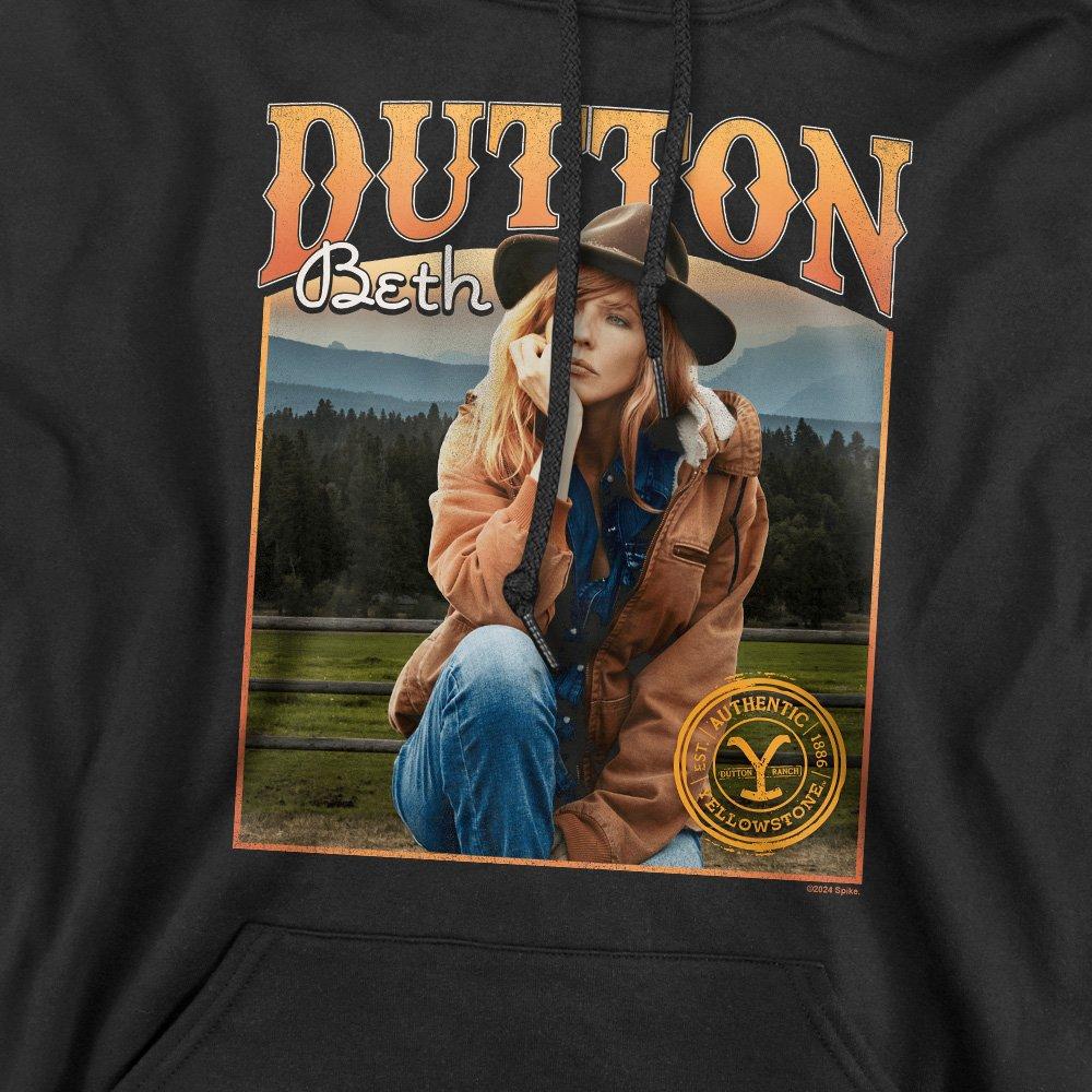 Black - Other - Yellowstone Beth Dutton Thoughts Unisex Hoodie Bl - 2