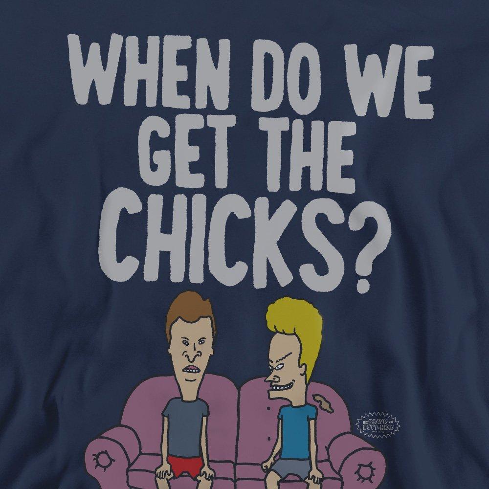 Navy - Other - MTV When Do We Get The Chicks? Unisex Crew Sweatsh - 2