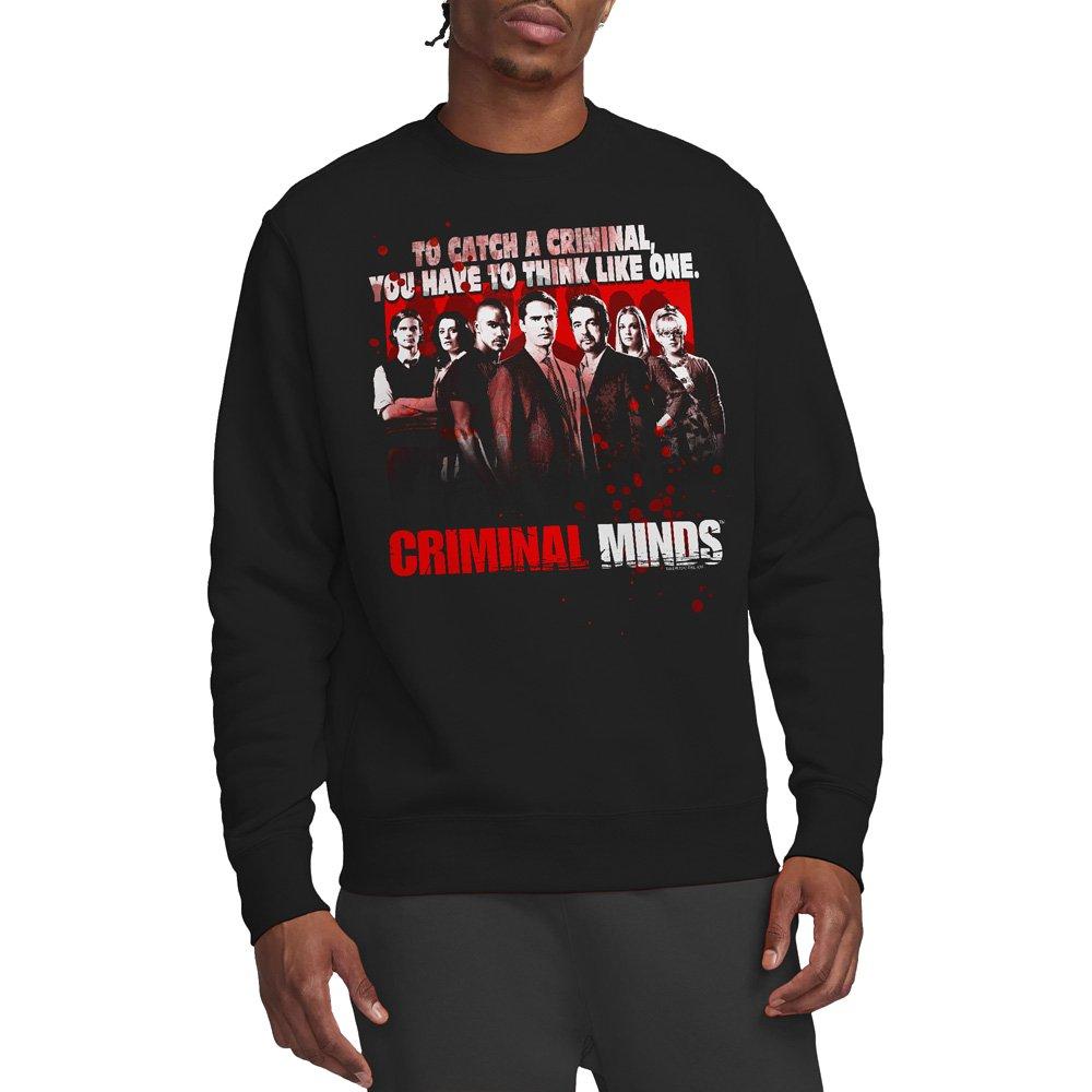 Black - Other - Criminal Minds Think Like One Crew Sweatshirt Bla - 1