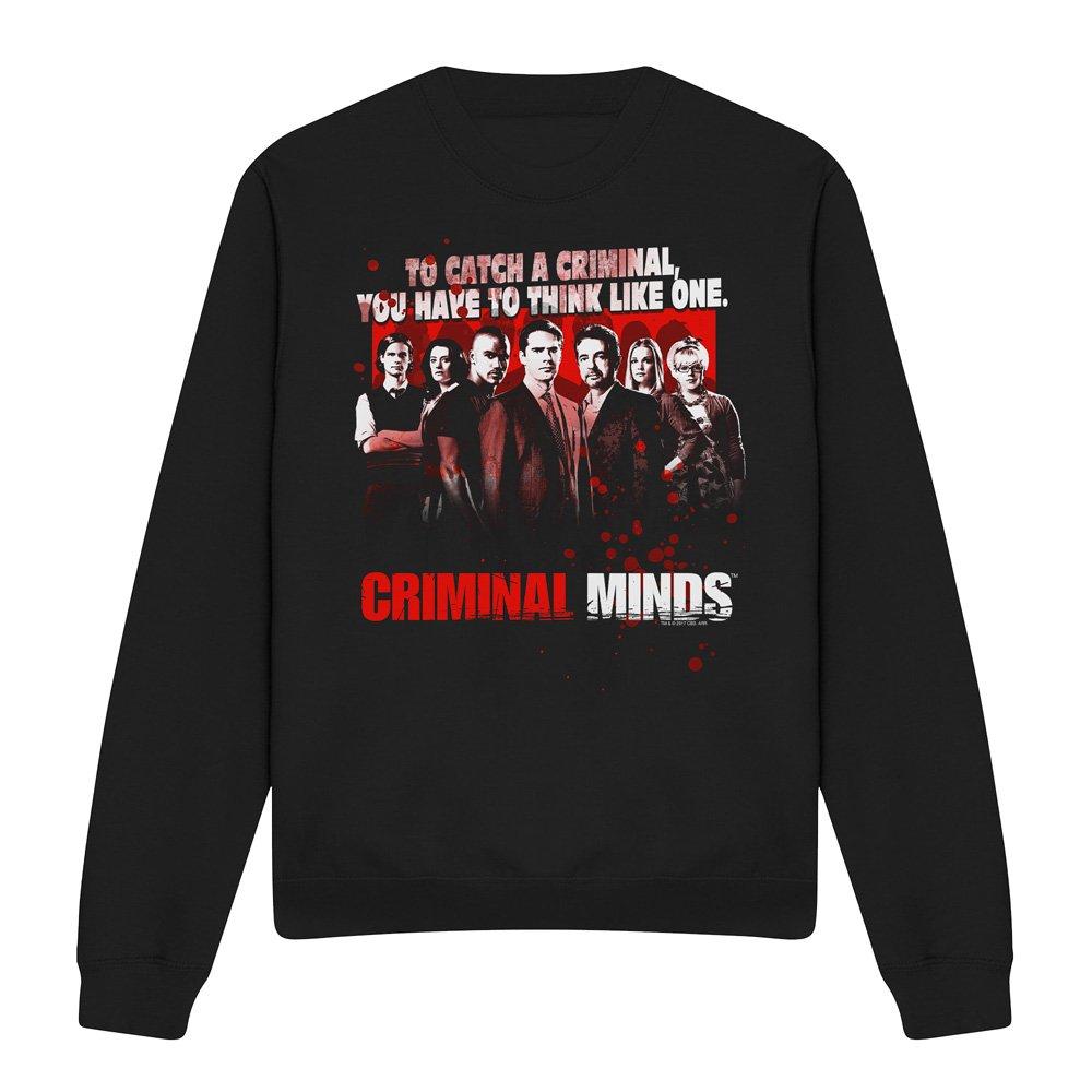 Black - Other - Criminal Minds Think Like One Crew Sweatshirt Bla - 4