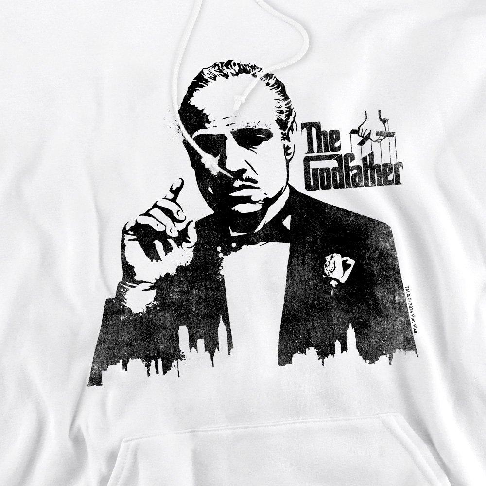 White - Other - Godfather Godfather Silhouette Unisex Hoodie Whit - 2