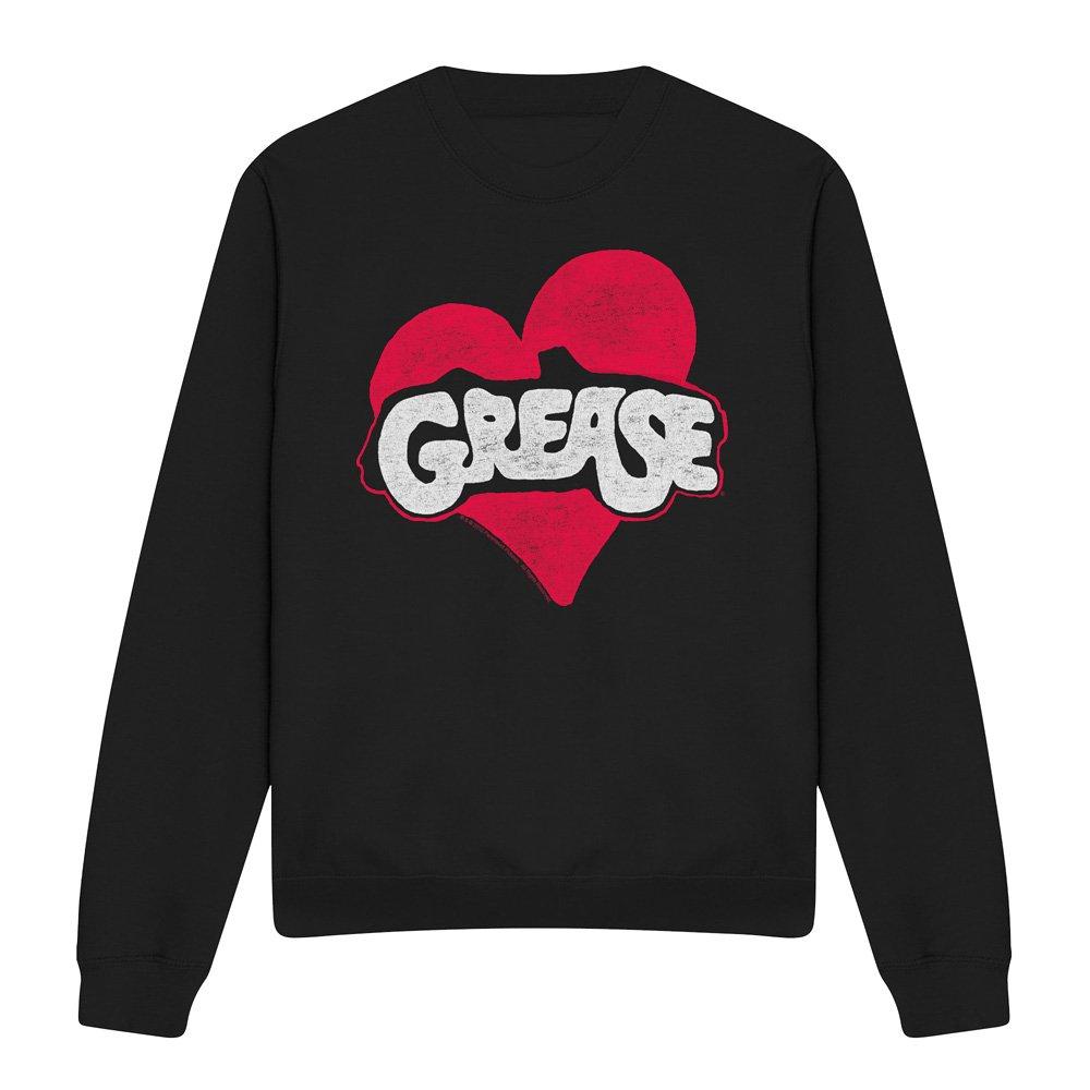 Black - Other - Grease Heart Crew Sweatshirt Black - 4