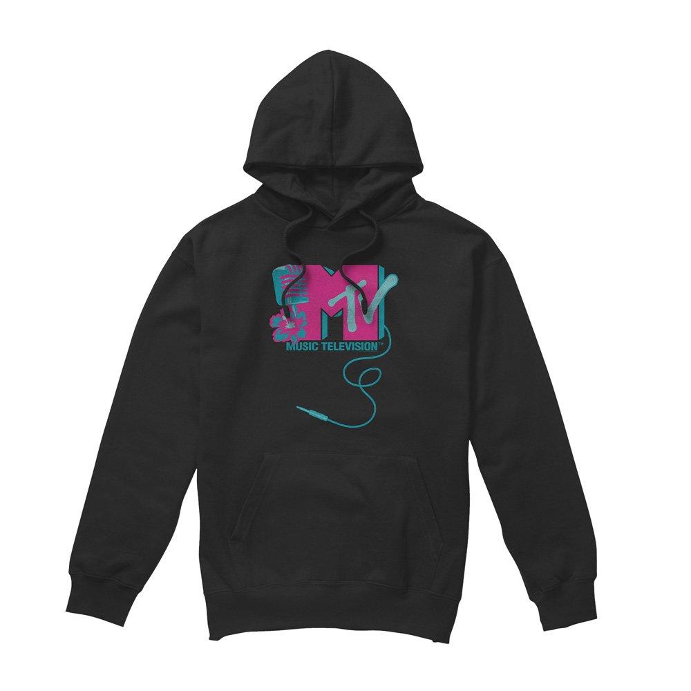 Black - Other - MTV Microphone Logo Hoddie Black - 4