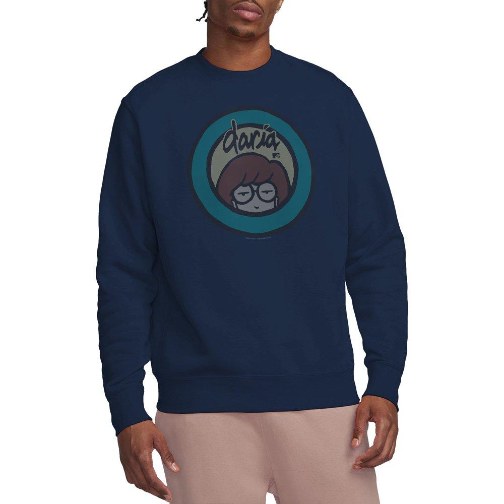 Navy - Other - MTV MTV Daria Logo Unisex Crew Sweatshirt Navy - 1