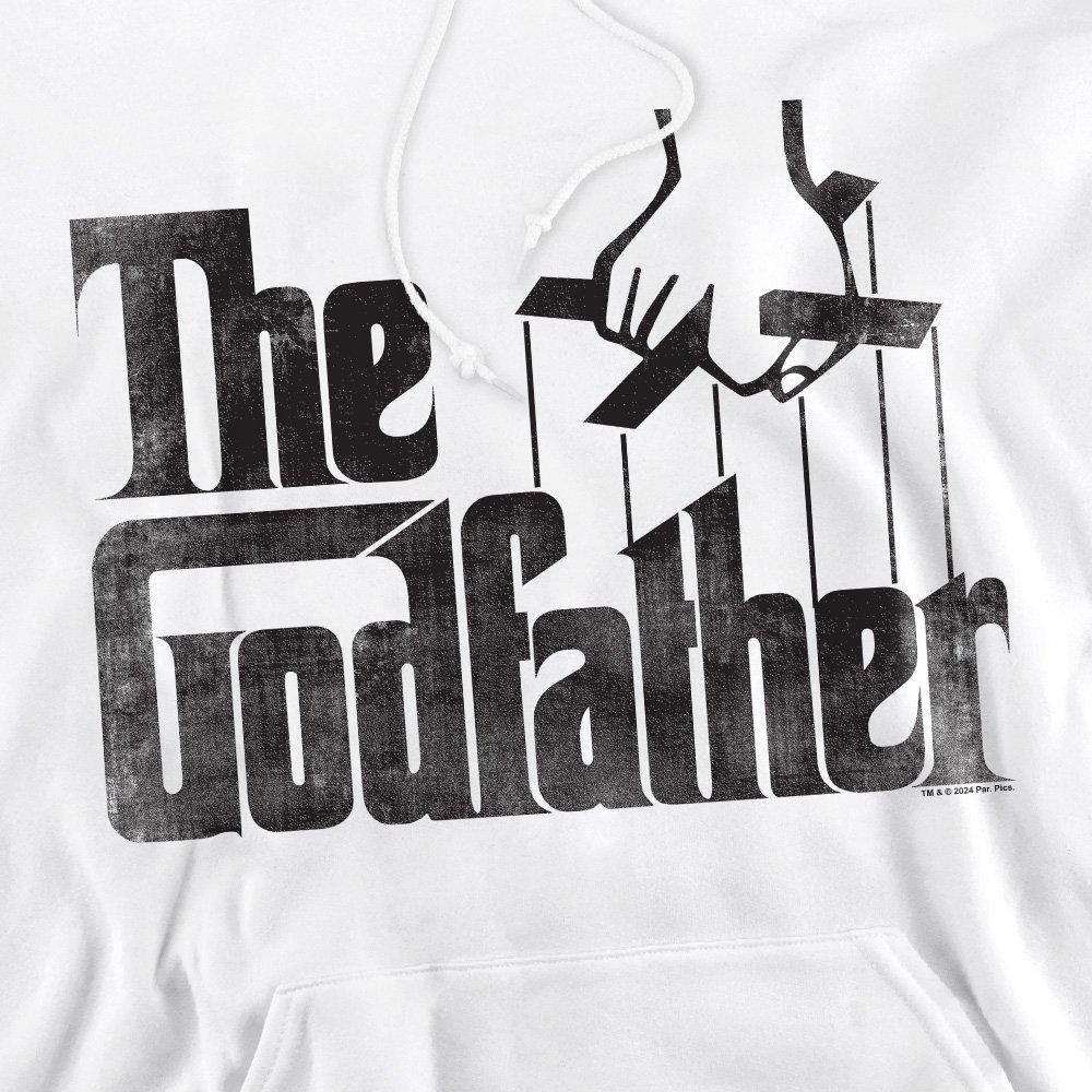 White - Other - Godfather Logo Unisex Hoodie White - 2
