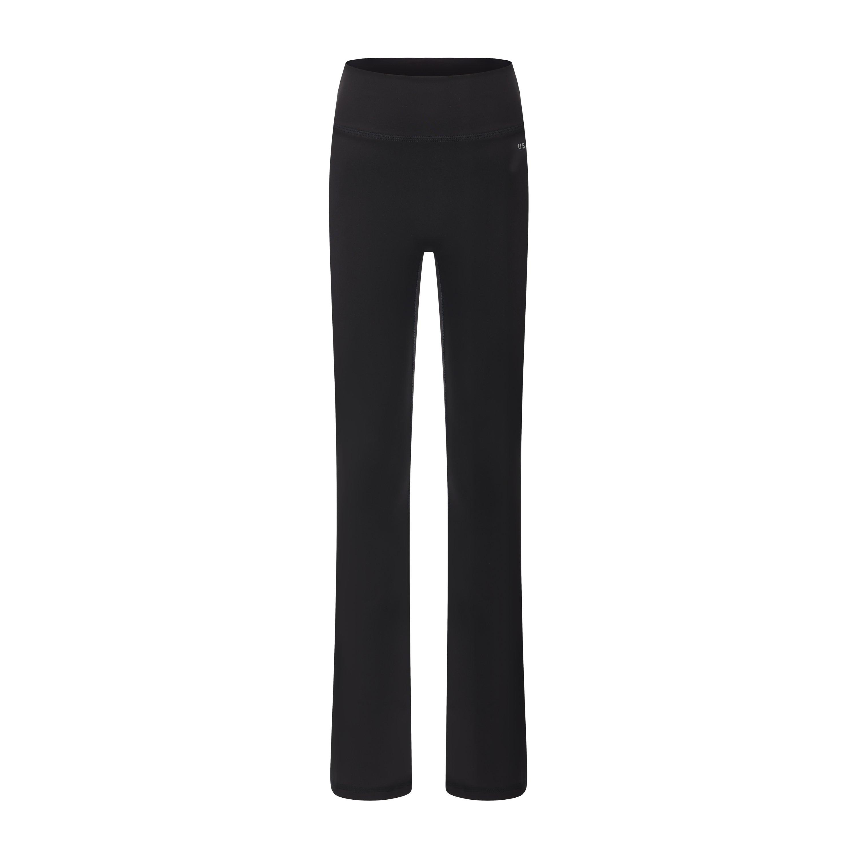 Black - USA Pro - USA PRO Flare Legging Womens - 1