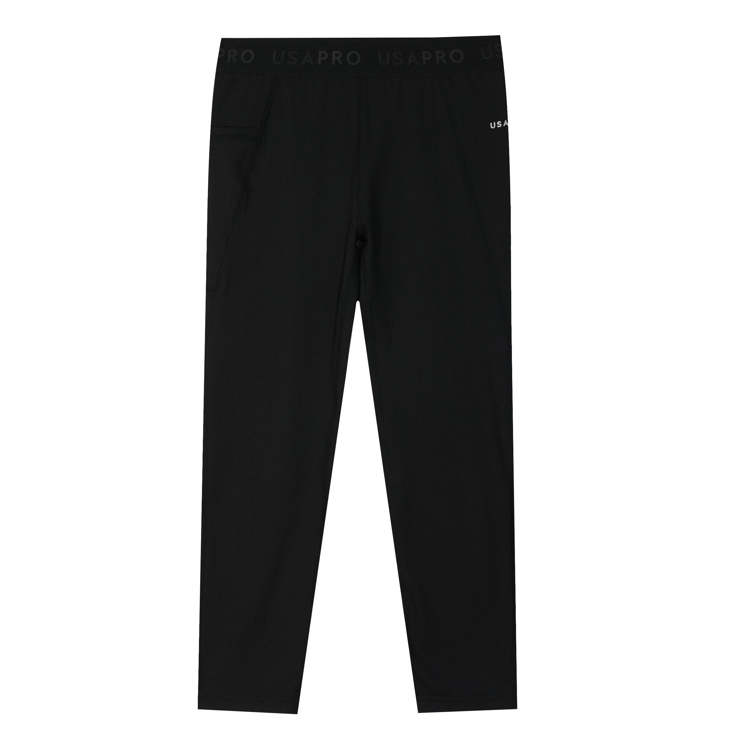 Black - USA Pro - USA Pro Training Tight Legging Girls - 1