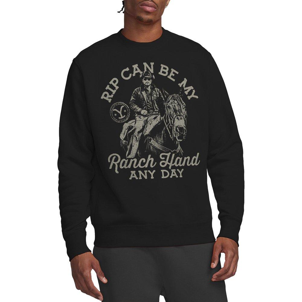 Black - Other - Yellowstone Rip Can Be My Ranch Hand Unisex Crew S - 1