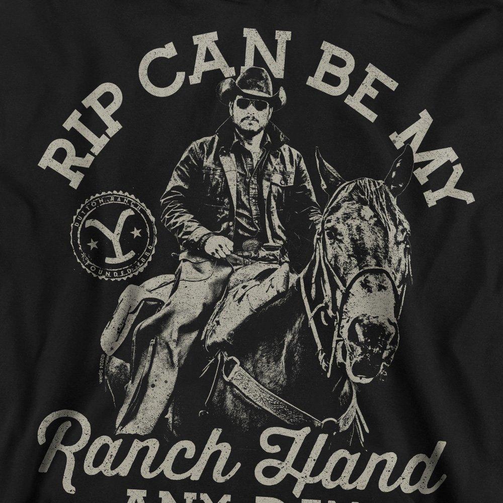 Black - Other - Yellowstone Rip Can Be My Ranch Hand Unisex Crew S - 2