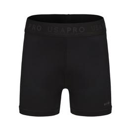 USA Pro 3 Inch Training Shorts Junior Girls