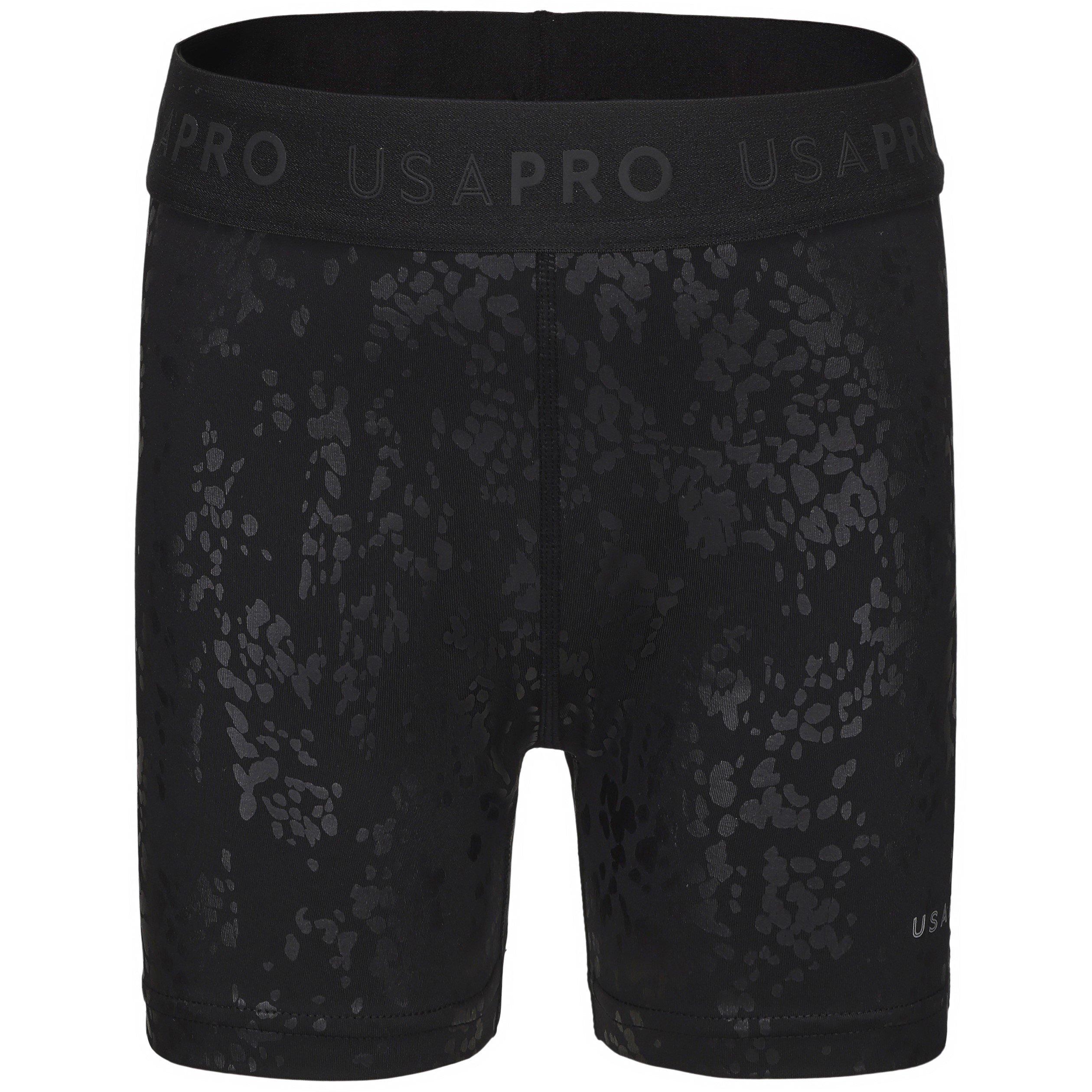 Usa Pro Girls 3 Inch Training Shorts Junior - Animal - 7-8 Years