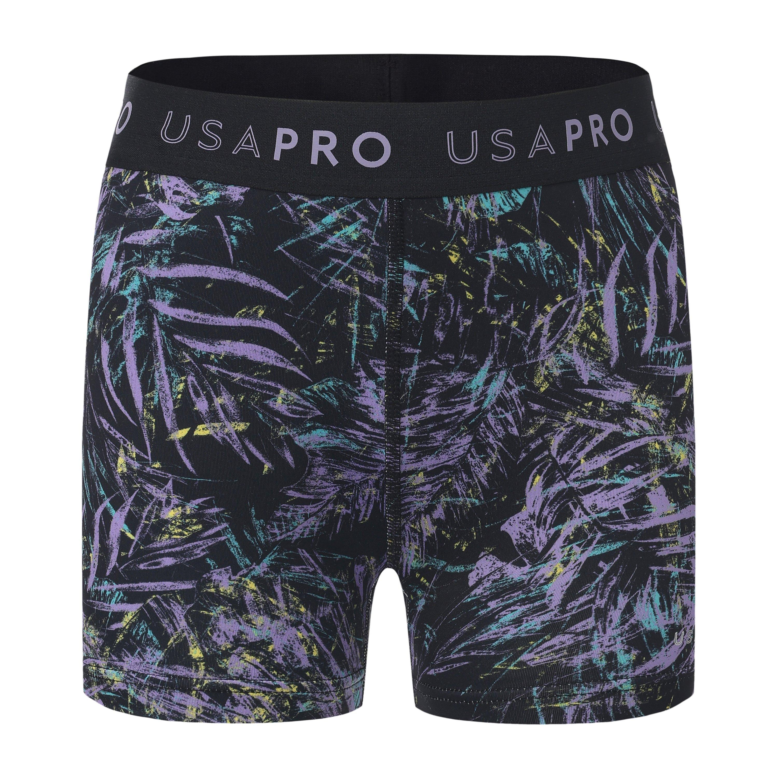 Usa Pro Girls 3 Inch Training Shorts Junior - Supernova - 13 Years