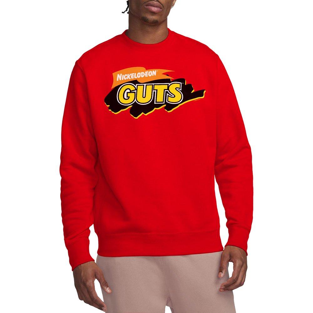 Red - Other - Nickelodeon Guts Guts Logo Crew Sweatshirt Red - 1