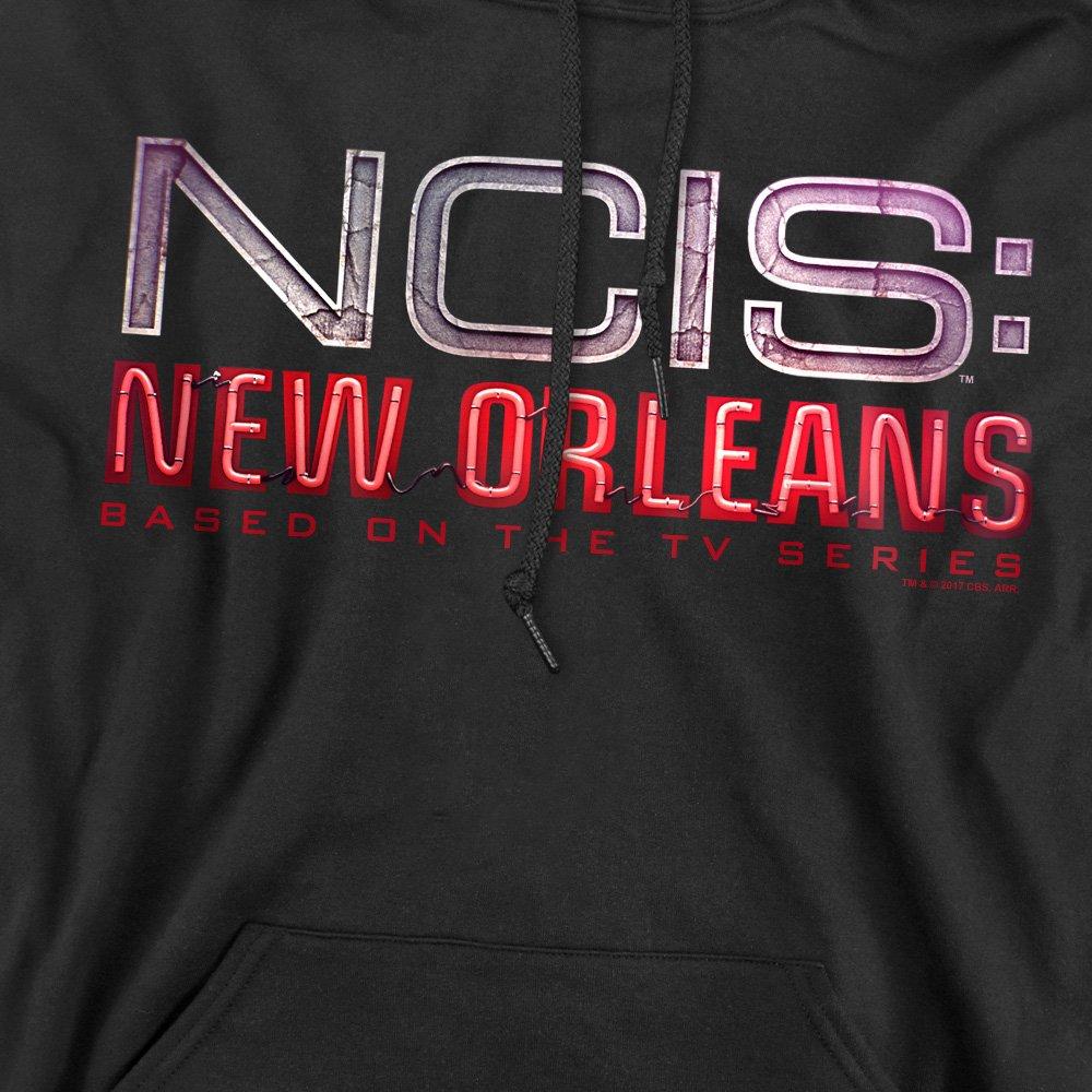 Black - Other - Ncis:New Orleans Neon Sign Hoddie Black - 2