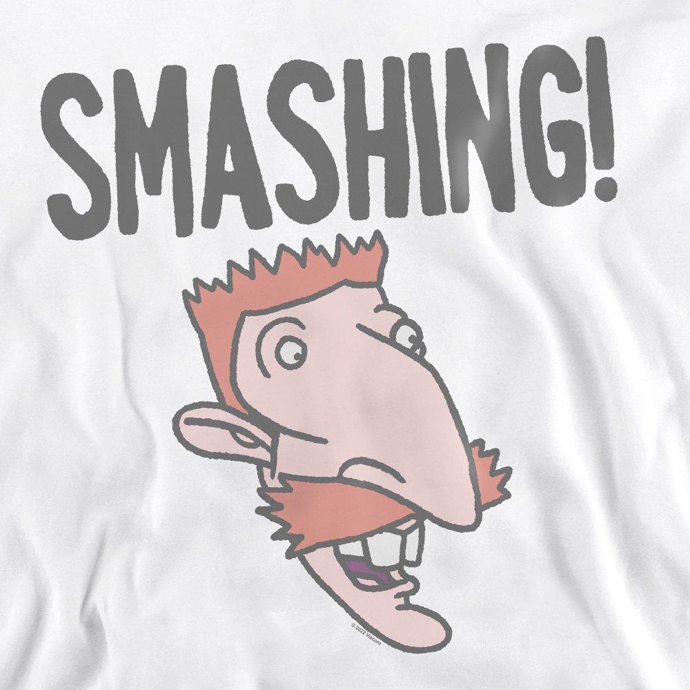 White - Other - Nickelodeon 90S Smallashing! Crew Sweatshirt Whit - 2