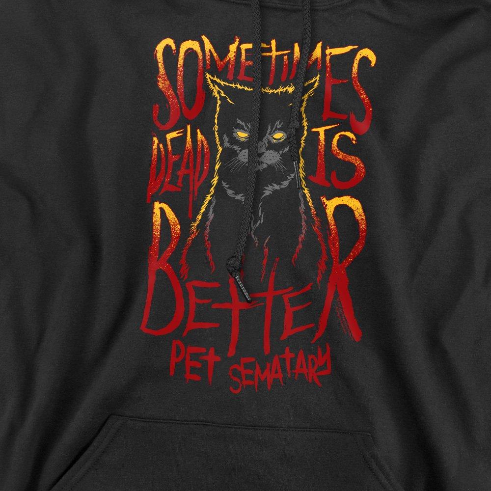Black - Other - Pet Sematary Dead Is Better Hoddie Black - 2