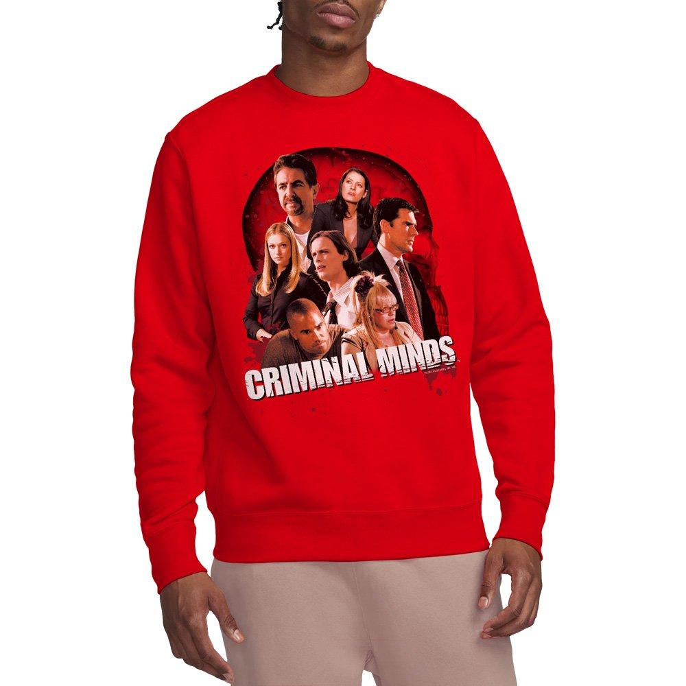 Red - Other - Criminal Minds Brain Trust Crew Sweatshirt Red - 1