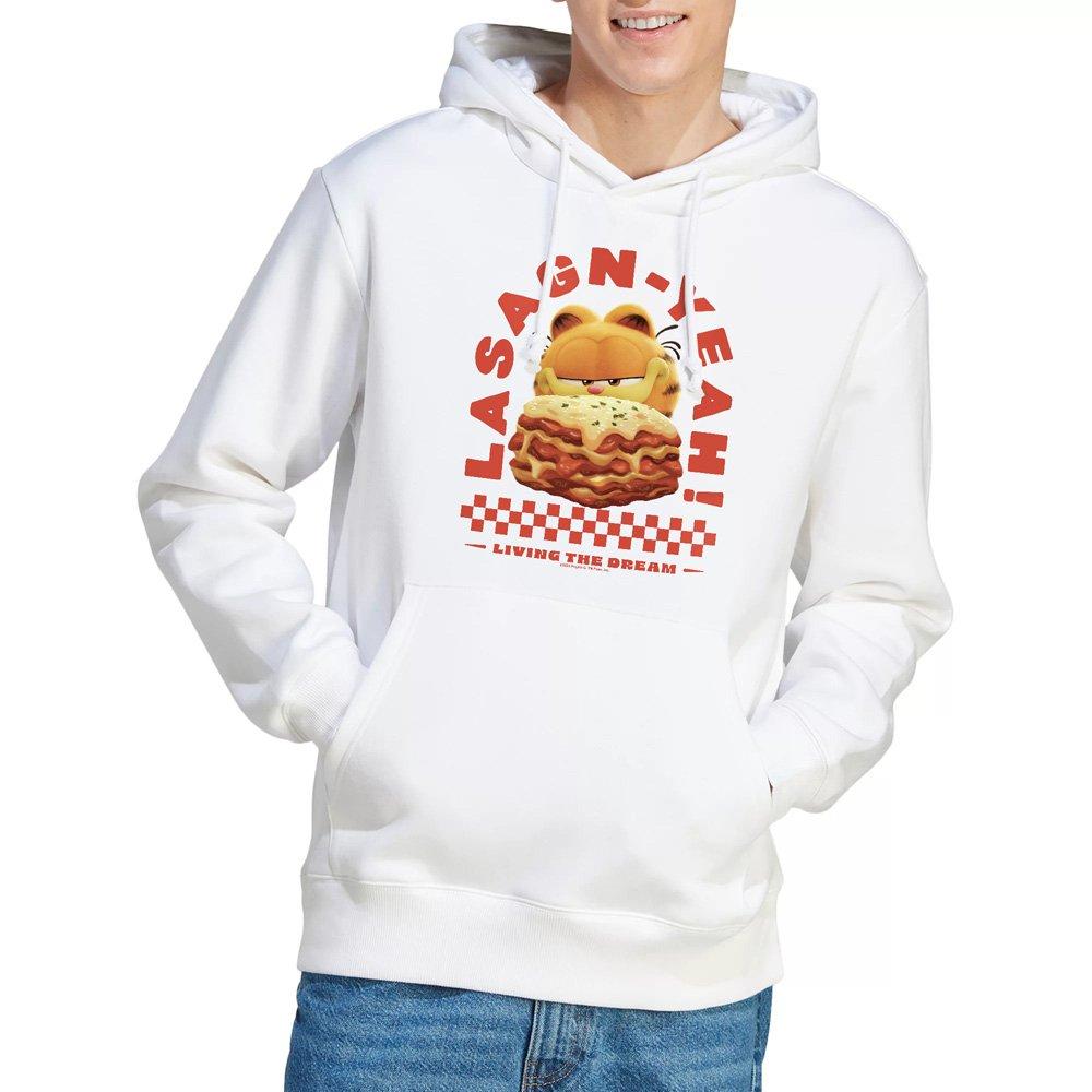 White - Other - Garfield Movie Lasagnyeah Unisex Hoodie White - 1