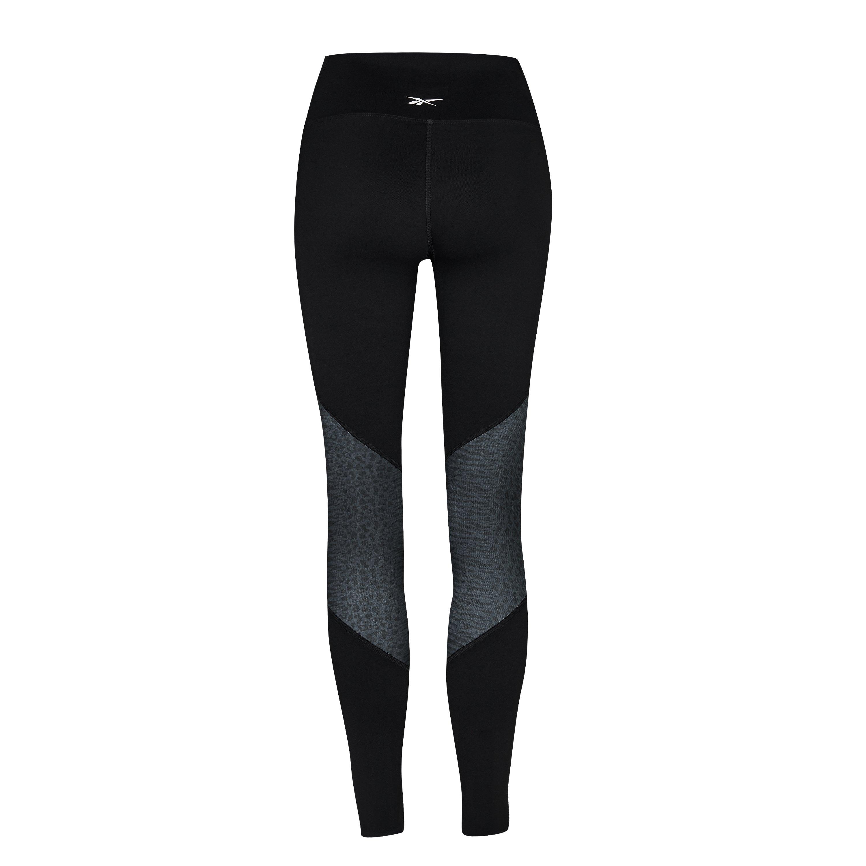 Schwarz - Reebok - Modern Safari Performance Gym Leggings - 2