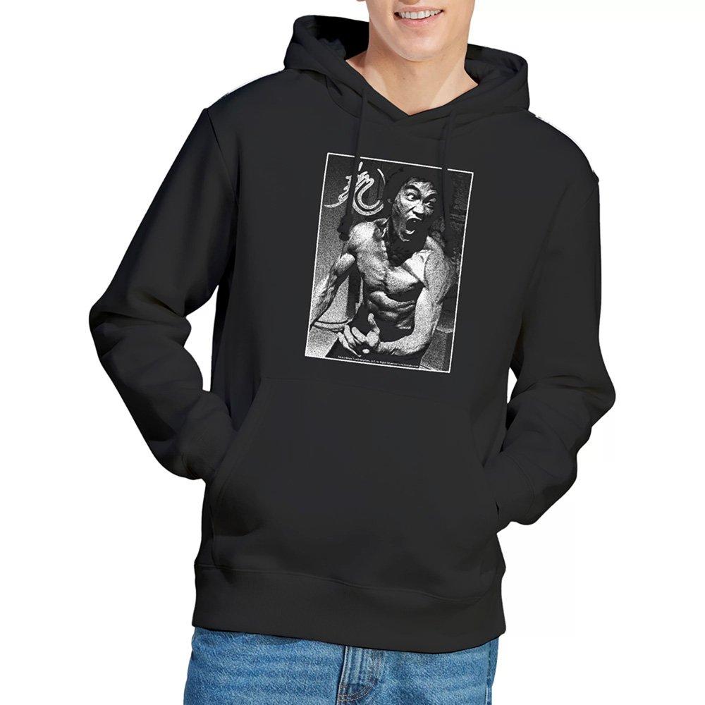 Black - Other - Bruce Lee Focused Rage Hoodie Black - 1