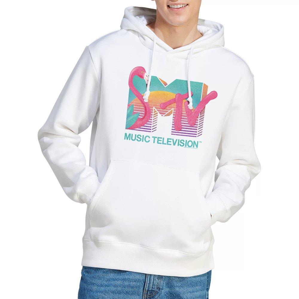 White - Other - MTV Flamingo Logo Hoodie White - 1