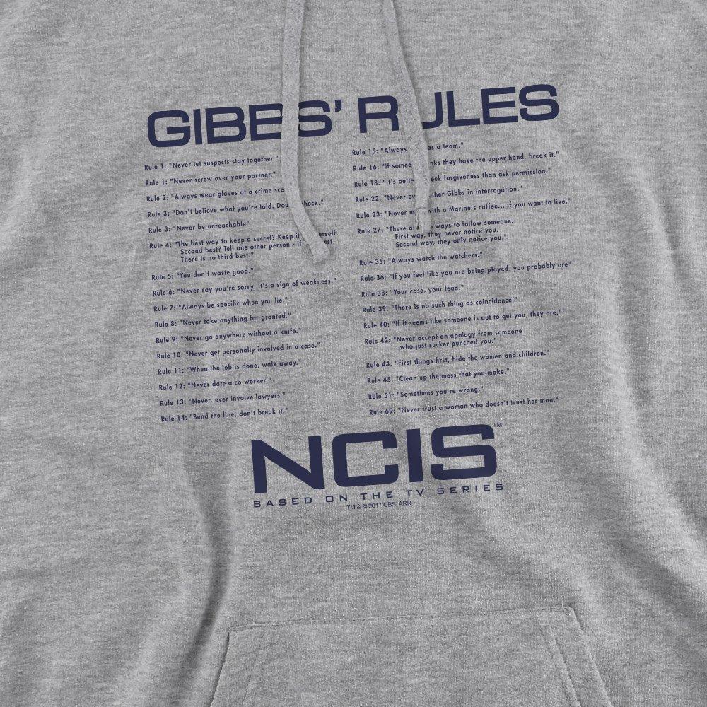Light Grey - Other - Ncis Gibbs Rules Hoodie Athletic Heather - 2