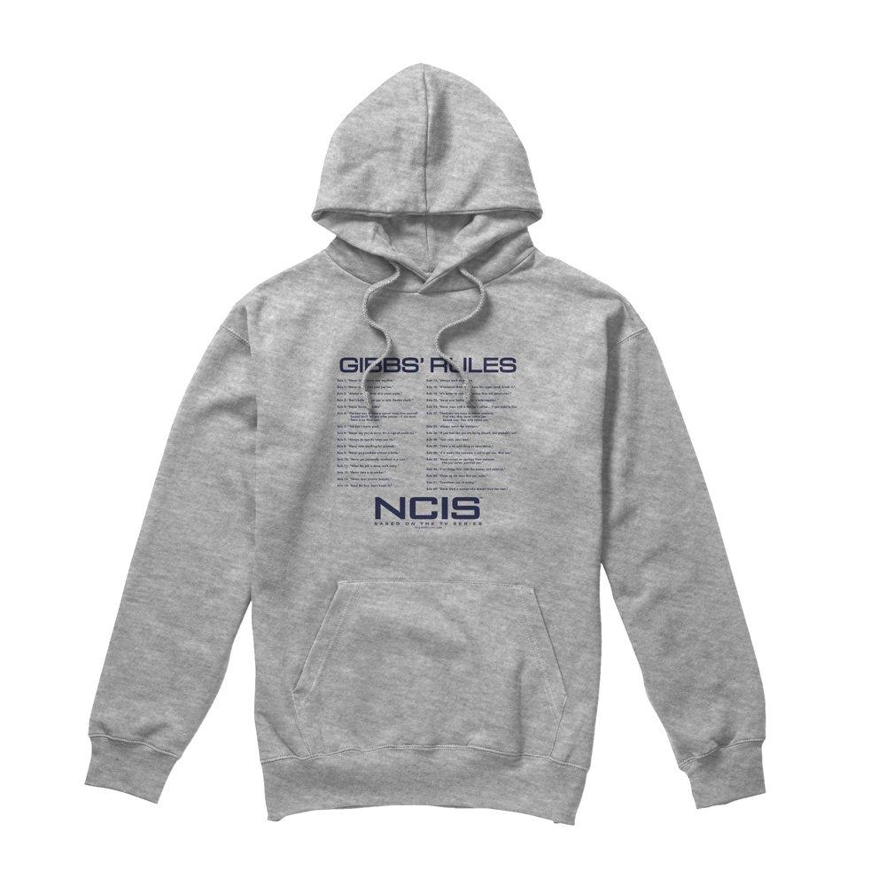 Light Grey - Other - Ncis Gibbs Rules Hoodie Athletic Heather - 4
