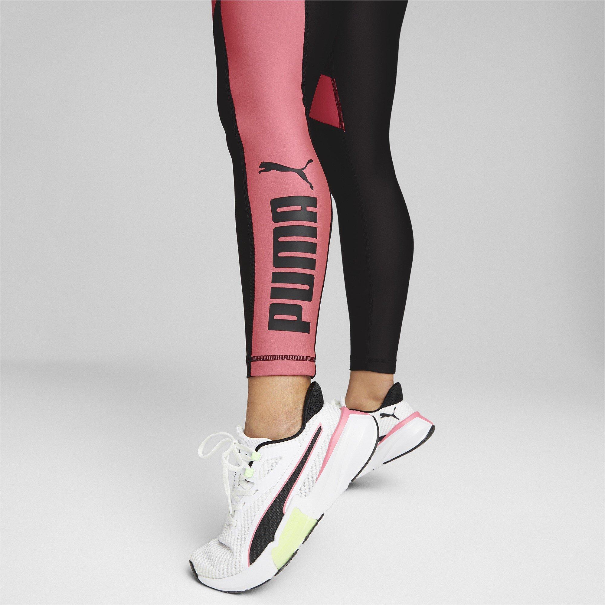 Black/Pink - Puma - 7/8 Fit Tights Womens - 5