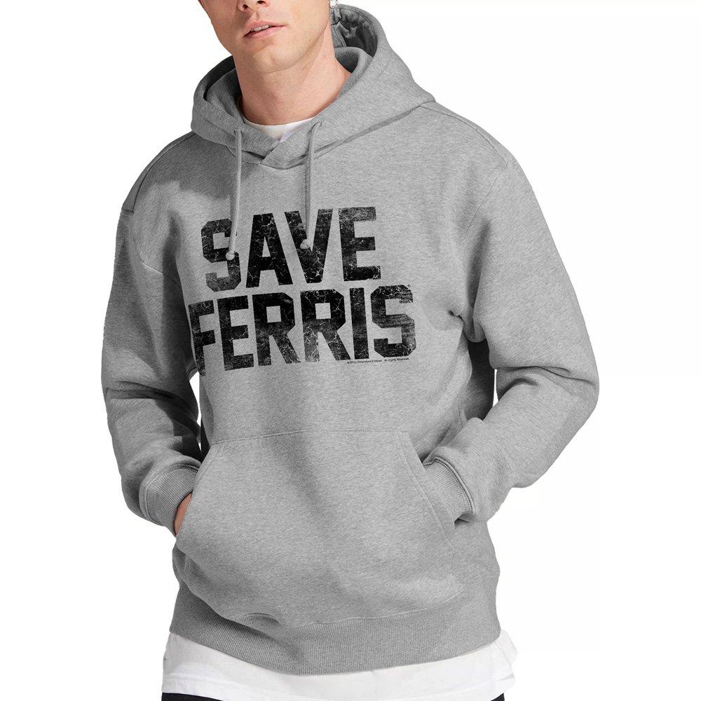 Light Grey - Other - Ferris Bueller Save Ferris Hoodie Athletic Heathe - 1