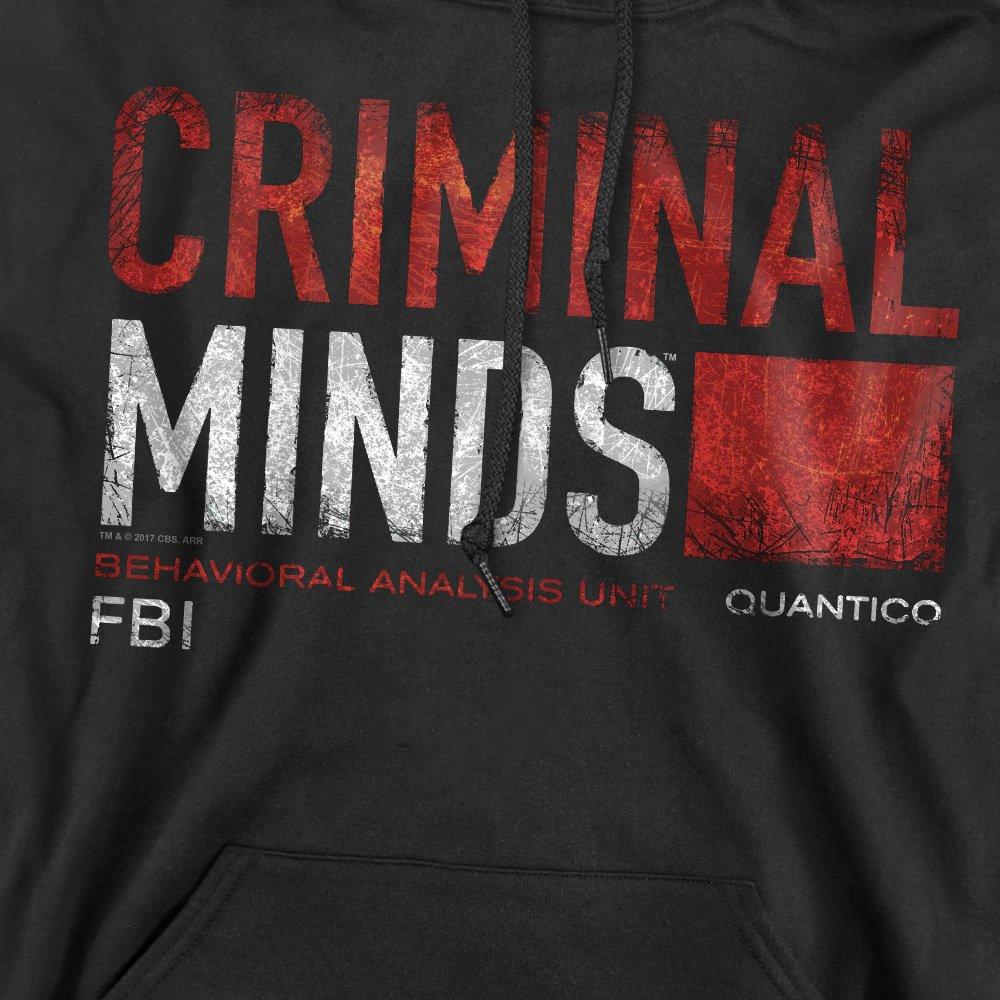 Black - Other - Criminal Minds Title Card Hoodie Black - 2