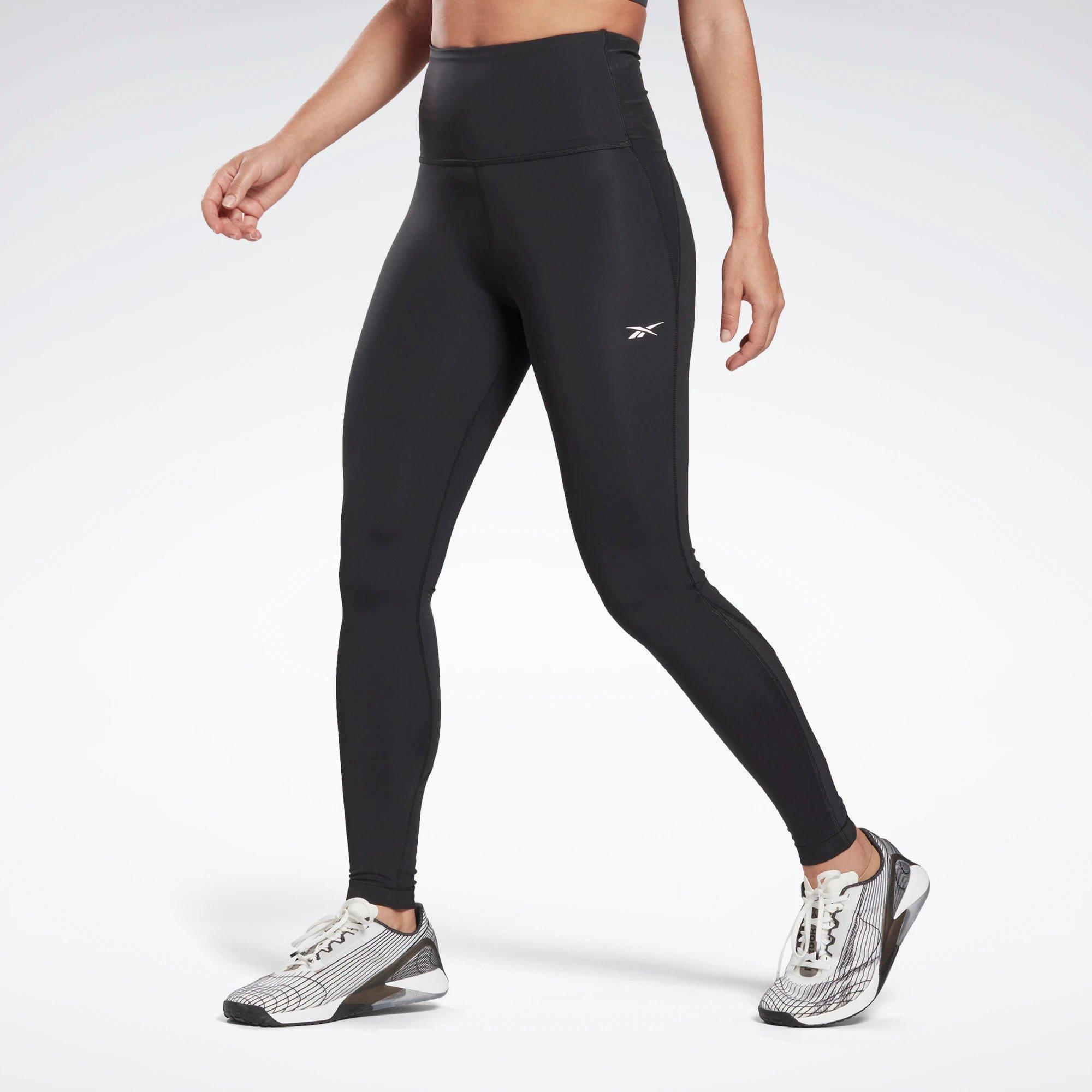 Black - Reebok - Lux Perform High Rise Womens Leggings - 2