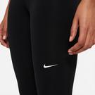 Noir - Nike - Pro Women's Mid-Rise Mesh-Panelled Leggings - 5