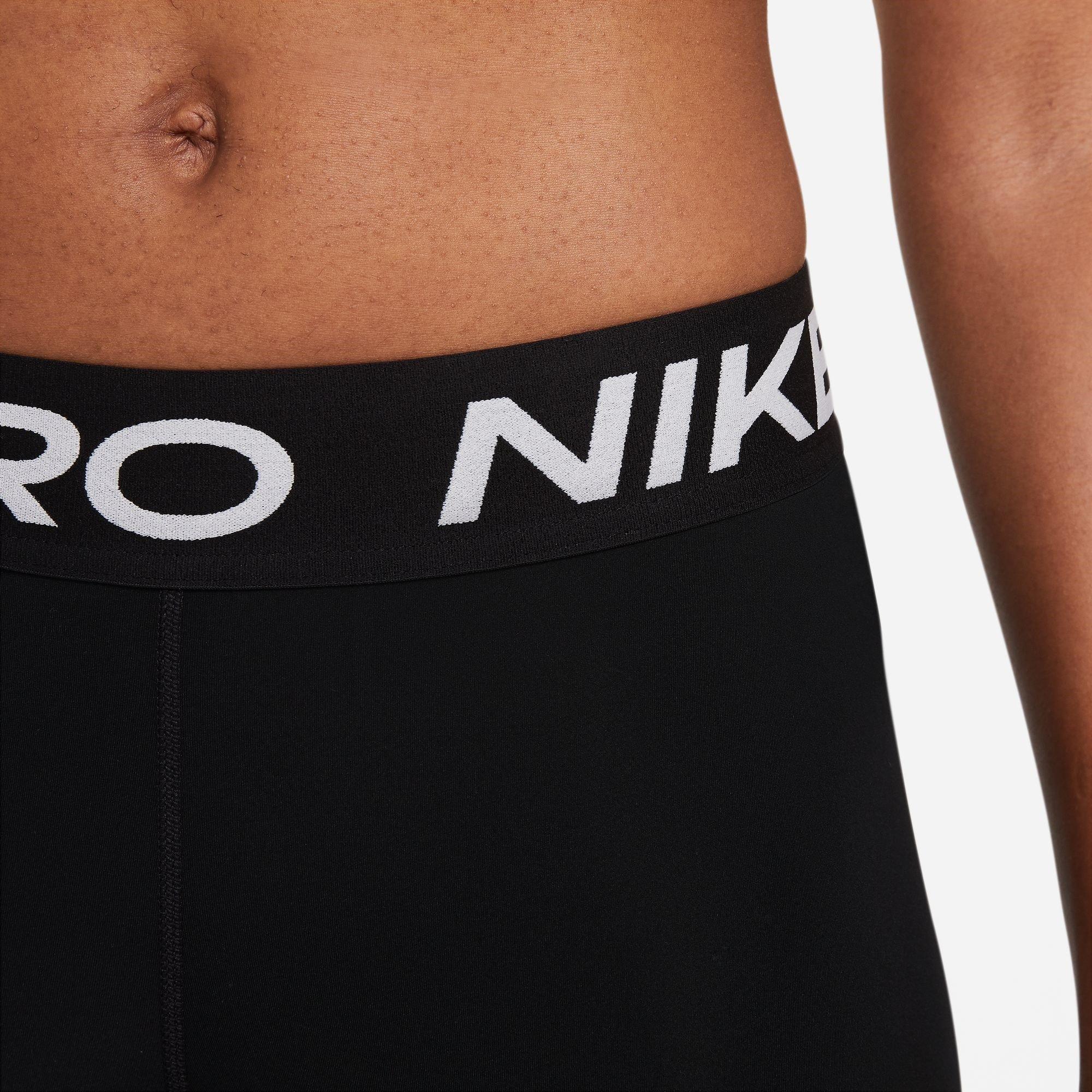Nero - Nike - Pro Women's Mid-Rise Mesh-Panelled Leggings - 6