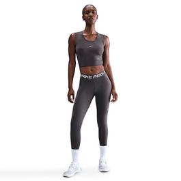 Nike Pro Women's Mid-Rise Mesh-Panelled Leggings