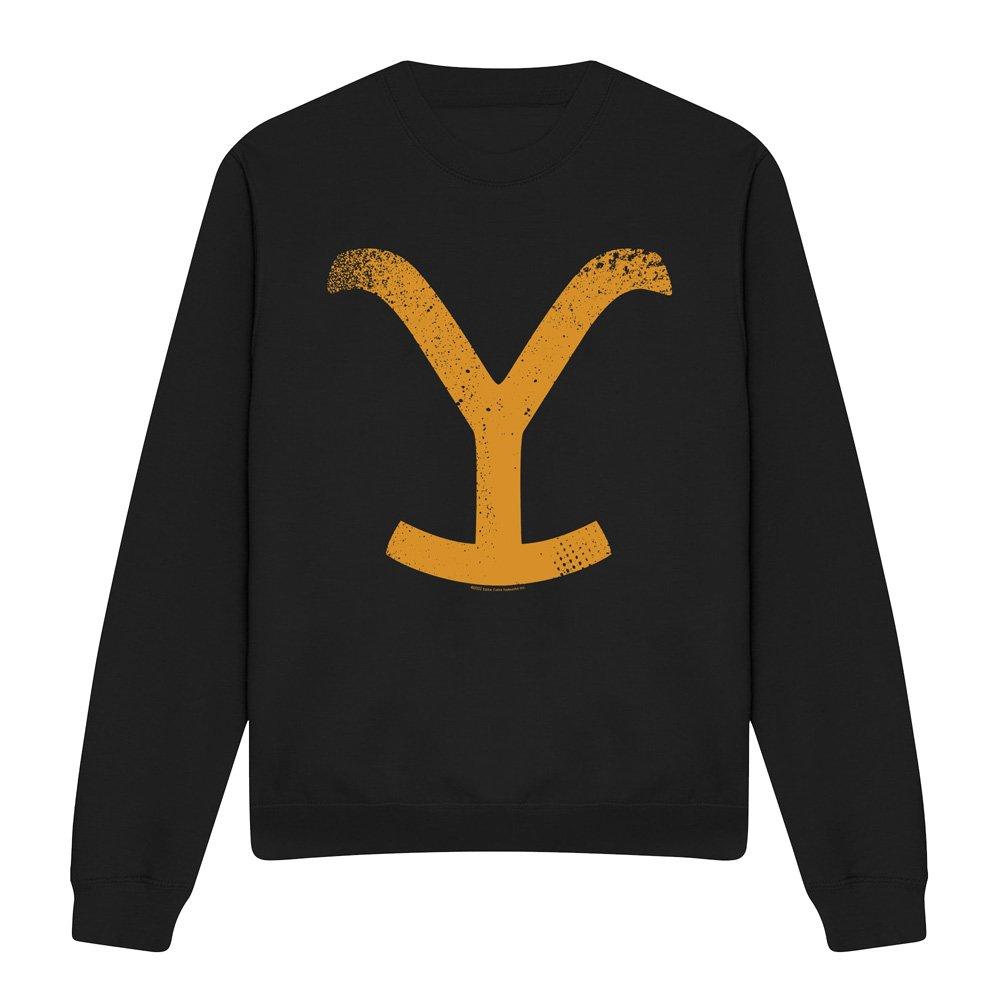 Black - Other - Yellowstone Large Brand Crew Sweatshirt Black - 4